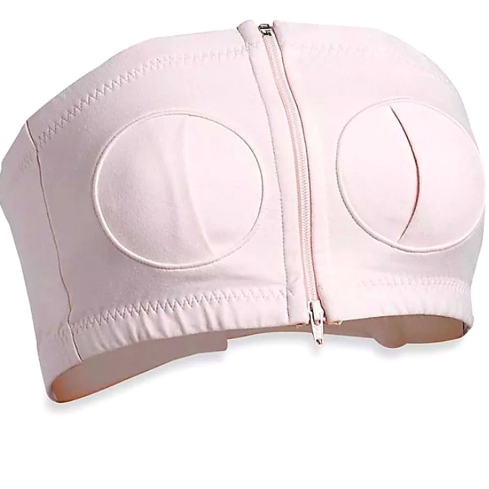 2 Lansinoh Pink Hands Free Pumping Bras